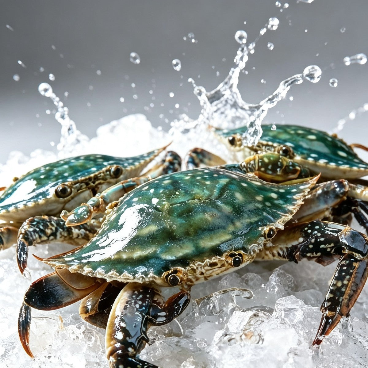 Frozen seafood selection